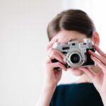 Woman taking a photo